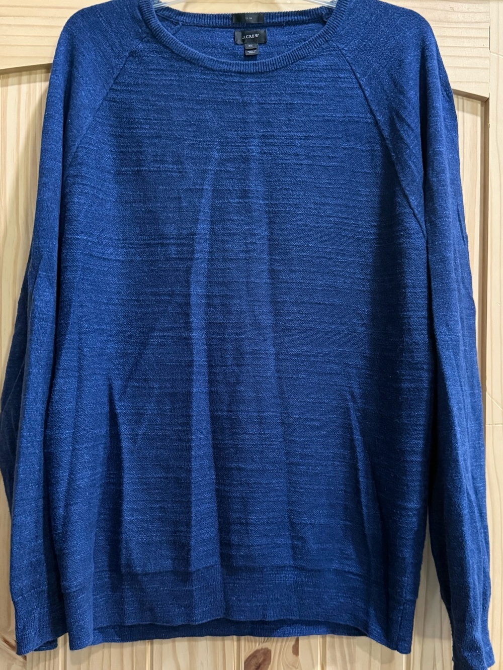 J. Crew Men's Royal Blue Crewneck Sweater